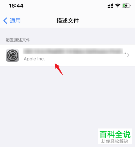 iPhone手机如何移除描述文件