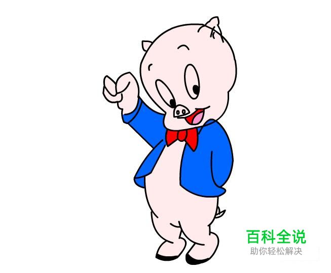 简笔画：如何使用Flash绘制出猪小弟