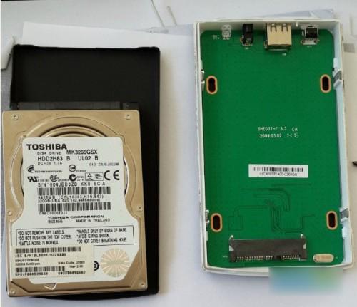 将笔记本硬盘自制成移动硬盘的方法图解