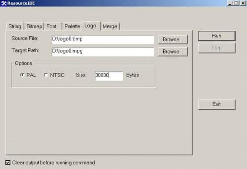 将bmp转mpg的图文教程附RscIDE软件下载