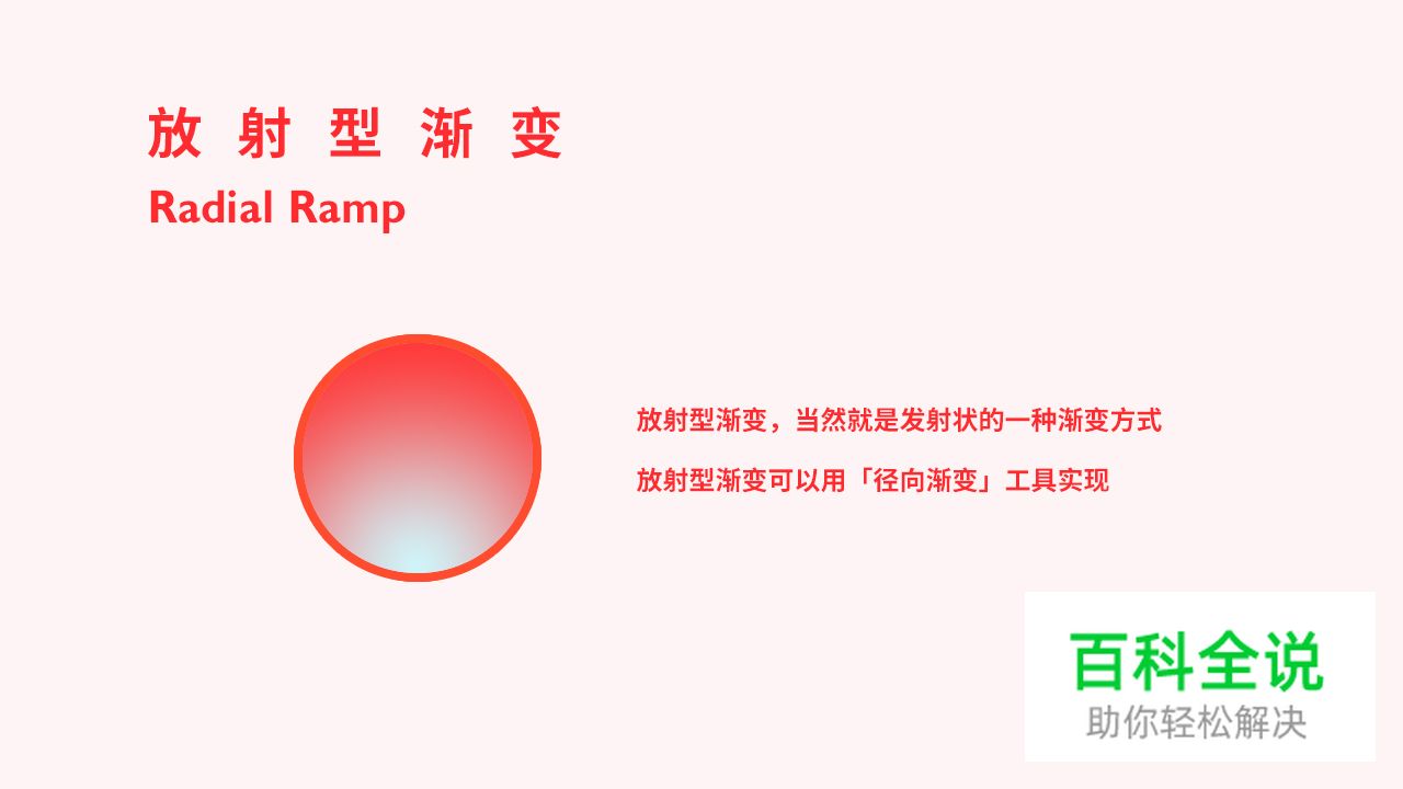 渐变质感技法（三）：放射型渐变-气泡、光线和球体