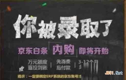 京东白条申请网站地址 京东白条内购怎么申请?