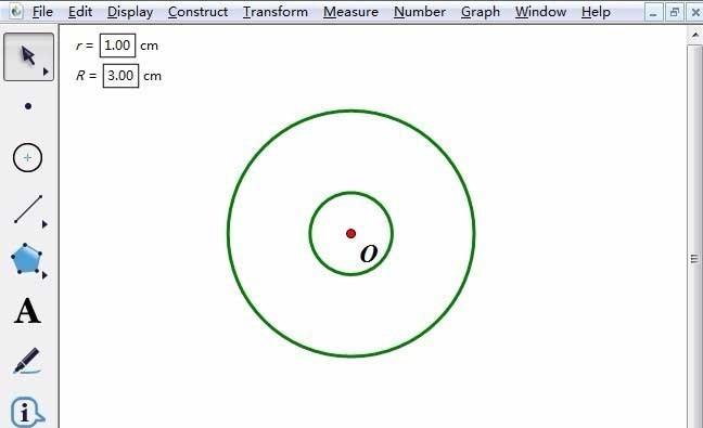 几何画板怎么画可以调整长短轴长度的椭圆?
