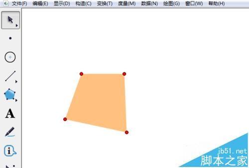 几何画板如何使用多边形工具?