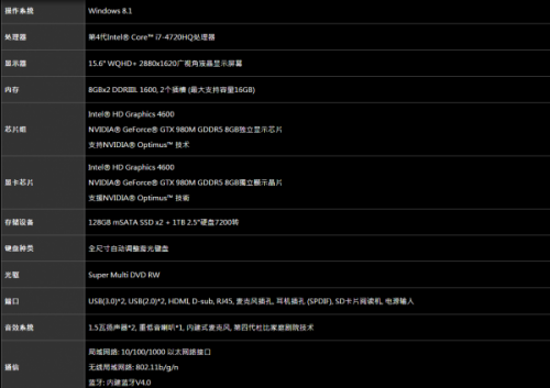 技嘉推出超薄游戏笔记本P35X(Ultraforce) 售价未知