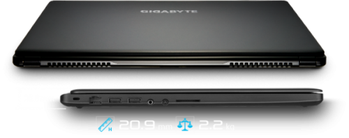 技嘉推出超薄游戏笔记本P35X(Ultraforce) 售价未知