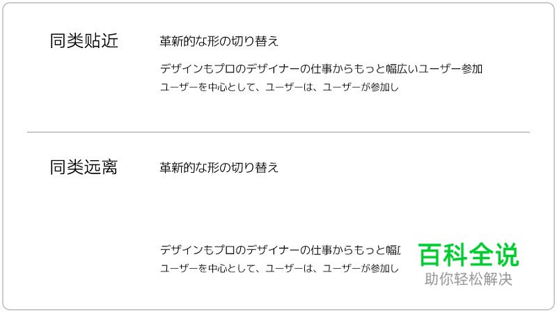 建立条理- 版式设计基础