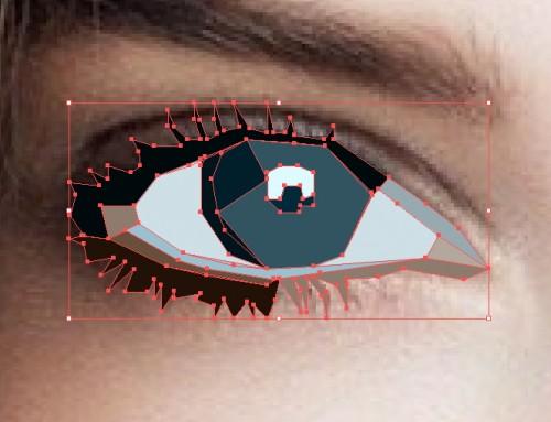 教你绘制WPAP人像彩绘