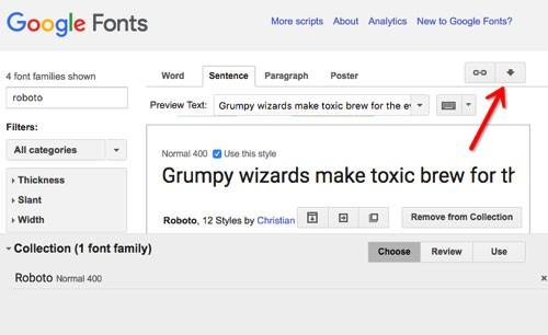 教你在网页上使用 GOOGLE WEB FONT
