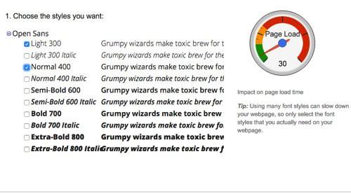 教你在网页上使用 GOOGLE WEB FONT