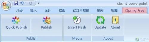 将PPT文档转换成Flash或HTML