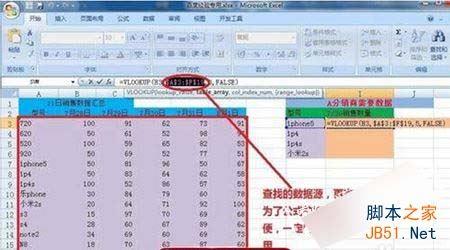 解析excel表格中VLOOKUP函数的使用方法(图文)