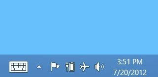 借助飞行模式关闭Win8无线网络包括Wi-Fi和蓝牙等