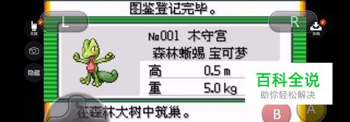 口袋妖怪究极绿宝石II木守宫如何获得？