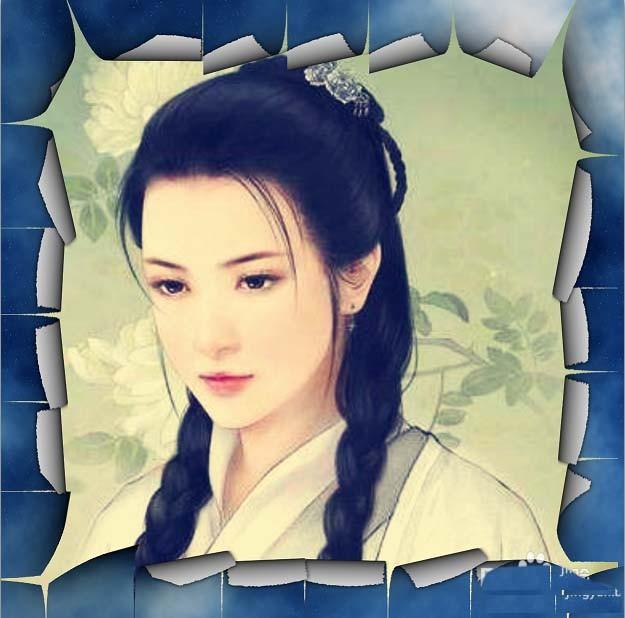 可牛影像怎么给图片添加撕裂的蓝色书页效果?