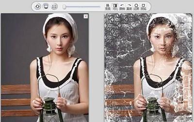 可牛影像撕边边框功能使用方法