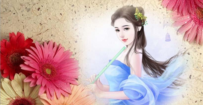 可牛影像给怎么图片添加漂亮花朵的效果?