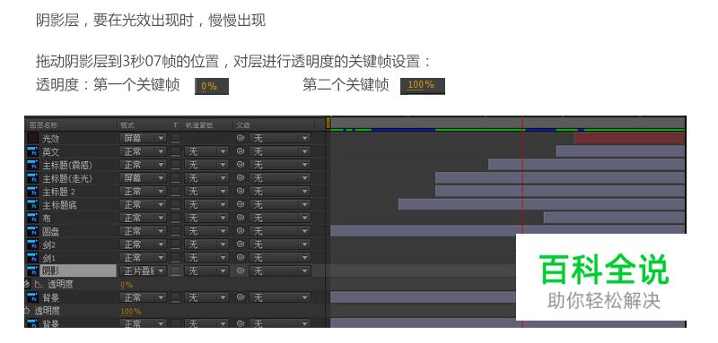 快速制作动态标题