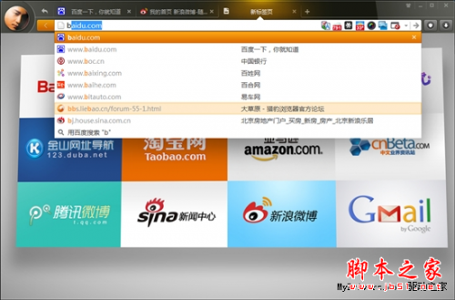 酷炫到底!!! 猎豹浏览器的10大极致体验(图文)