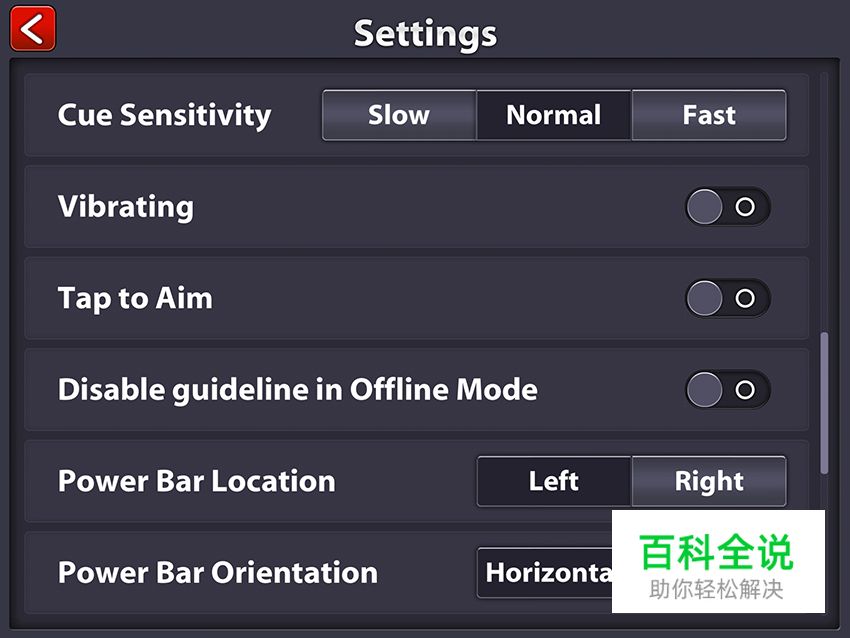 酷炫的美式台球游戏界面