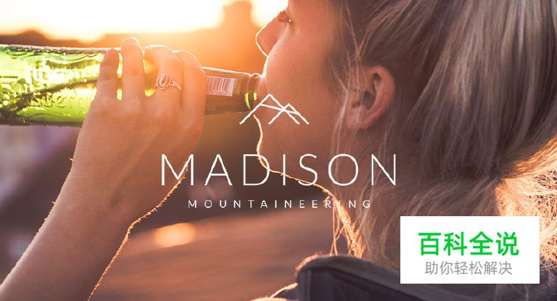 免费字体完成极简风logo模版