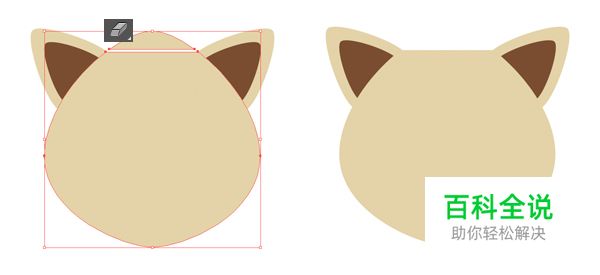 六个扁平化的卡通小动物肖像【AI教程】