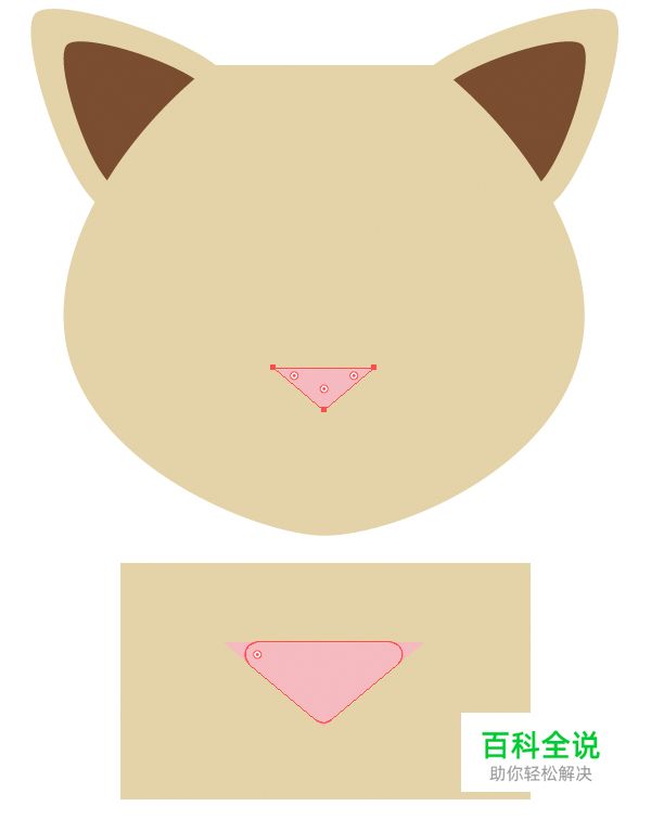 六个扁平化的卡通小动物肖像【AI教程】