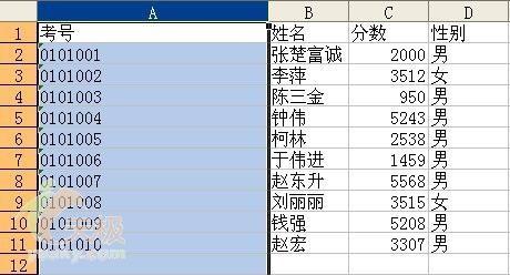 灵活运用Excel把有规律地文本数据分列
