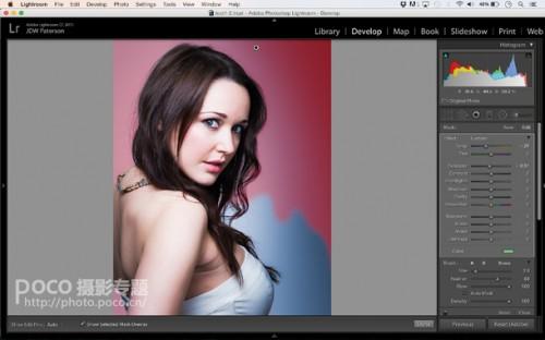 Lightroom后期教程:简单6步完成室内人像后期制作