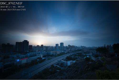 Lightroom把城市风光烂片变商业大片