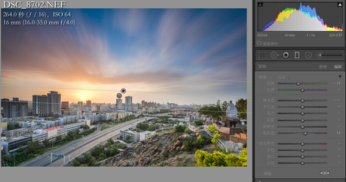 Lightroom把城市风光烂片变商业大片