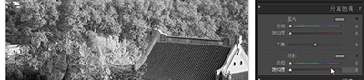 lightroom怎么制作分离色调打旧照片?