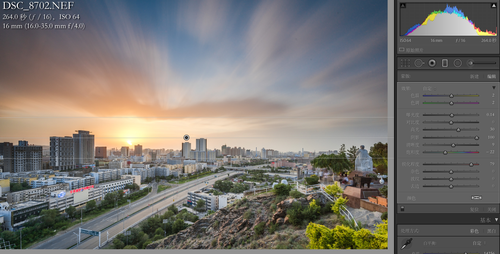 Lightroom把城市风光烂片变商业大片