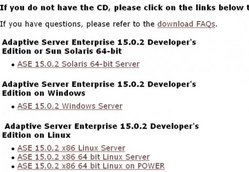 linux sybase 安装全过程(写给初学者)