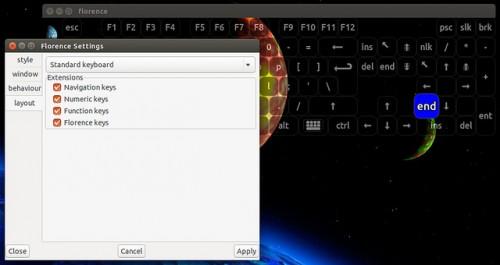Linux系统中使用屏幕键盘的方法