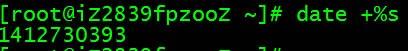 Linux基本命令之date命令的参数及获时间戳的方法