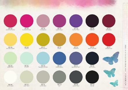 秘密花园的花纹流行趋势