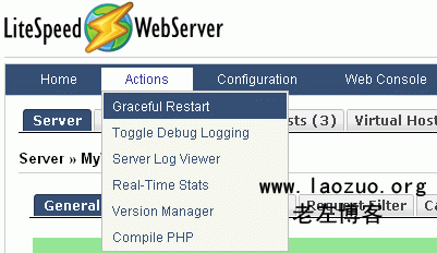 LLsMP系列教程之三:Litespeed开启htaccess伪静态方法