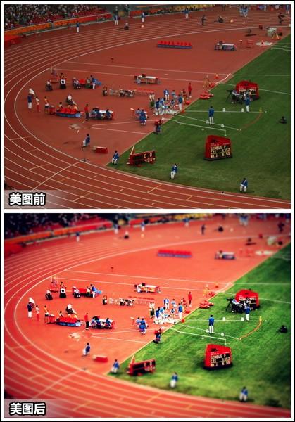 迷你奥运会 神奇移轴打造赛场玩具模型