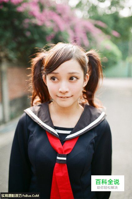 美少女逆光人像写真的各种拍法