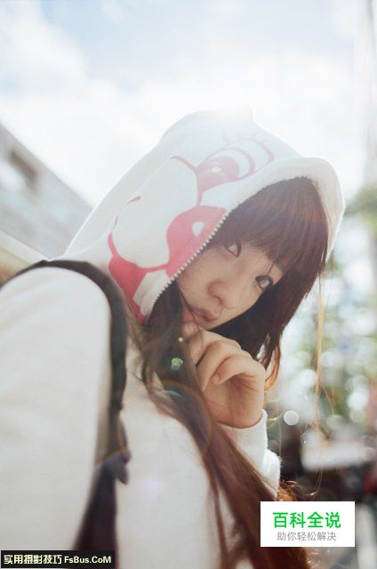 美少女逆光人像写真的各种拍法