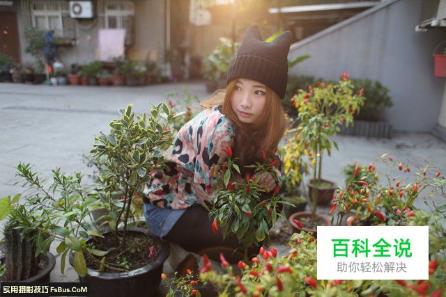 美少女逆光人像写真的各种拍法