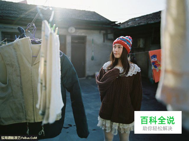 美少女逆光人像写真的各种拍法