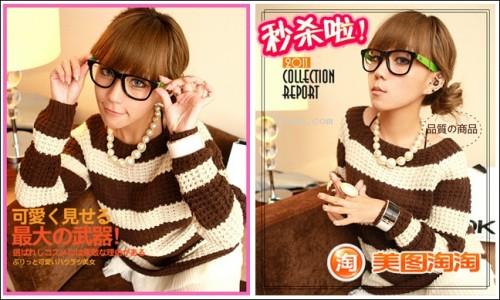 美图淘淘巧做女装促销海报 引爆日系潮流感