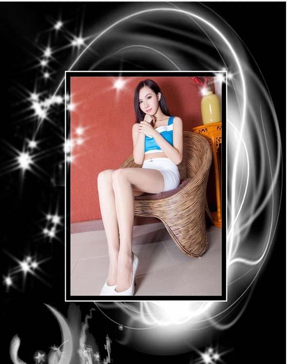 美图秀秀怎么给图片添加酷边框效果?