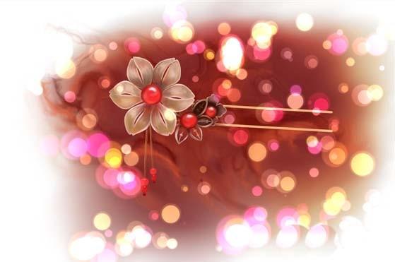 美图秀秀怎么给图片添加七彩光圈?