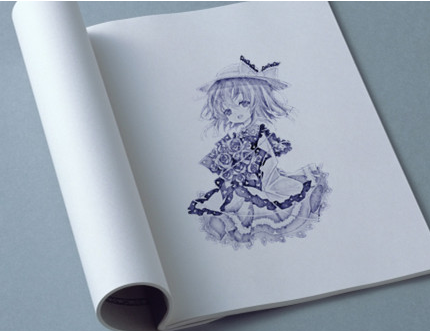 美图秀秀怎么做圆珠笔图片