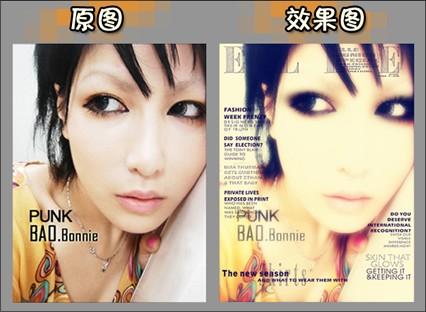 美图秀秀让你倾向时尚杂志模特