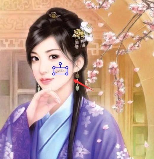 美图秀秀怎么给图片中的人物添加眼睫毛?