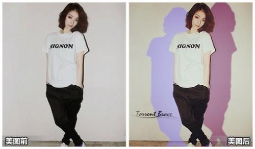 美图秀秀教你DIY创意照片 打造炫彩幻影效果图片